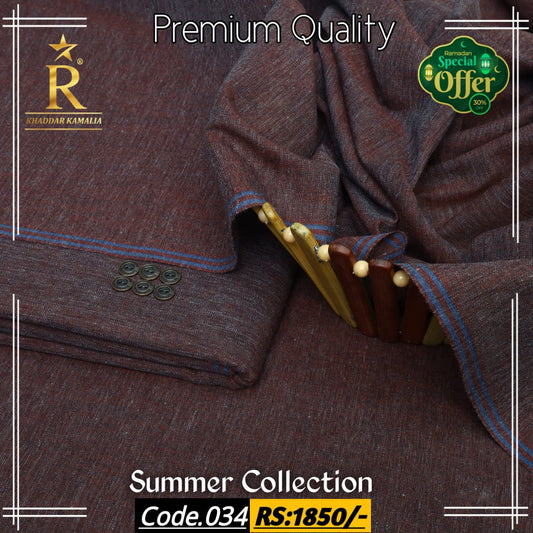 Kamalia Khaddar Summer Collection 2025 (SRK106)